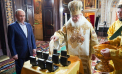 Vladimir Putin trimite cruci cu numele său rușilor aflați în războiul din Ucraina. Cum a apărut la slujba de Crăciun