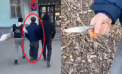 Un tânăr - prins în flagrant în timp ce plasa droguri în ascunzișuri, într-o pădure din Ungheni. Imagini de la locul infracțunii - VIDEO
