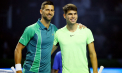Meci de vis, demn de o finală, în sferturile de la Australian Open. Experiența lui Novak Djokovic a bătut viteza lui Carlos Alcaraz - VIDEO