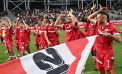Dinamo București este pe urmele primelor două clasate din campionatul României de fotbal. Câinii roșii au învins-o pe Unirea Slobozia - VIDEO 
