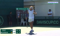 Egalitate după prima zi de dueluri la Cupa Davis între naționalele de tenis din Moldova și El Salvador - VIDEO
