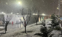 Ninge în capitală. Fulgii de zăpadă au reușit să acopere clădirile și parcurile din oraș. Chişinăuienii s-au grăbit să posteze fotografii pe rețelele de socializare - VIDEO