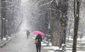 Lapoviță și ninsori slabe în toată țara. Cum va fi vremea astăzi, dar și în următoarele zile. Prognoza meteo