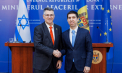 Ministrul afacerilor Externe al Israelului, în vizită la Chișinău: „Sunt mândru că prima Ambasadă pe care o deschid în calitate de ministru de externe este Ambasada Israelului în Moldova” - VIDEO