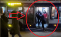 Bătaie într-un troleibuz din capitală: Șoferul s-a luat la bătaie cu un pasager, care a încercat să iasă pe fereastră. Momentul, surprins de trecători - VIDEO