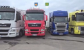 Aduceau camioane și semiremorci furate din UE, iar la punctul de control prezentau acte false. Trei moldoveni - cercetați penal. Pentru ce erau aduse autovehiculele - VIDEO