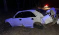 Accident tragic la Edineț. O persoană a murit pe loc, după ce mașina în care se afla a ajuns într-un șanț - FOTO