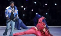 Artistul momentului în SUA, rapper-ul Kendrick Lamar a asigurat un show pe măsura evenimentului, tematica evoluției sale fiind jocurile video - VIDEO