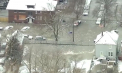 O conductă uriașă de apă s-a spart și toată apa a înghețat la -17 grade, într-un cartier din Detroit - VIDEO
