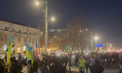 Trei ani de la începutul războiului din Ucraina: Sute de persoane s-au adunat în PMAN pentru a participa la un marș al solidarității cu poporului ucrainean - VIDEO