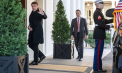 Emmanuel Macron a ajuns la Casa albă. Președintele Franței nu a fost întâmpinat de Donald Trump. Conferință comună la ora 21.00