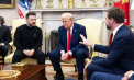 Casa Albă anunță oficial că a fost anulată conferința de presă comună a lui Trump cu Zelenski, după cearta din Biroul Oval