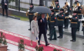 Președintele interimar al României a ajuns la Chișinău. Ilie Bolojan, întâmpinat de Maia - VIDEO