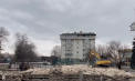 Cinematograful Gaudeamus, demolat definitiv: Lucrările de construcție a unei clădiri cu 15 etaje continuă. Momentul când ultimul perete este dat jos - VIDEO