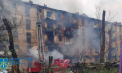 Orașul natal al președintelui Zelenski, a fost zguduit, noaptea trecută, de o explozie puternică, în urma căreia mai multe clădiri au fost grav avariate - VIDEO