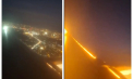 Momentul terifiant în care motorul unui avion explodează deasupra Bucureștiului - VIDEO