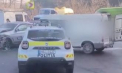 Două persoane au ajuns la spital, după ce șoferul unui microbuz a pierdut controlul volanului și a lovit frontal un alt automobil. Ce spune vicedirectorul spitalului din Hîncești despre starea pacienților - VIDEO