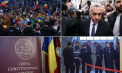 Sute de susținători ai lui Georgescu protestează în fața CCR. Cum au reacționat când Curtea a respins definitiv candidatura acestuia