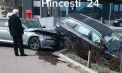 Accident la Hîncești. O mașină a ajuns într-un șanț, după ce s-a lovit violent cu un alt automobil - VIDEO