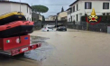 Ploile torențiale au provocat inundații de proporții în regiunile Toscana și Emilia-Romagna, din Italia. Autoritățile au emis cod roșu - VIDEO