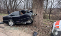 Tragic. Un bărbat a murit, după ce s-a lovit cu mașina într-un copac, la Sîngera. Poliția vine cu detalii