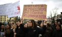 Macedonia de Nord: Mii de oameni au denunțat în stradă corupția generalizată, după incendiul dintr-un club soldat cu zeci de morți - VIDEO 