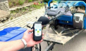 Patru bărbați din Strășeni și Călărași - trași pe dreapta de poliție, după ce au urcat băuți la ghidonul motocultoarelor - FOTO