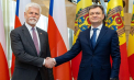 Recean după întâlnirea cu președintele Republicii Cehe, Petr Pavel:  „Vom continua să muncim împreună pentru a aduce Republica Moldova mai aproape de Uniunea Europeană” - FOTO