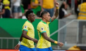 Vinicius Junior și Raphinha aduc victoria Braziliei în meciul cu Columbia - VIDEO