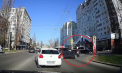 Carambol în capitală: Trei mașini, avariate, după ce s-au lovit. Momentul impactului, surprins de o cameră de bord - VIDEO