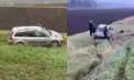 Accident la Cantemir. Un șofer a derapat de pe drum în apropierea satului Porumbeni: Acesta ar fi avut viteză - VIDEO