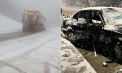 Iarnă în România. Ninge în mai multe județe. Au fost scoase utilajele de deszăpezire - VIDEO