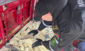 Descoperire de explozibili la frontiera din Belarus: 580 de kg, transportate într-un microbuz înmatriculat în Republica Moldova - VIDEO