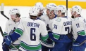 Revenire nebună, care nu a mai fost văzută în istoria ligii nord-americane de hochei. Gruparea Vancouver Canucks a fost condusă cu 5 la 2, dar a marcat de trei ori în ultimul minut al partidei cu Dallas - VIDEO