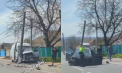 Accident grav în Peresecina. Două persoane au ajuns la spital, după ce o mașină s-a lovit violent cu un microbuz. Cum s-a întâmplat totul - VIDEO 