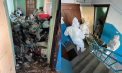 A adunat gunoi în propria locuință, până acesta a ajuns la tavan: Un morman de deșeuri - evacuat dintr-un apartament din oraș - FOTO/ VIDEO