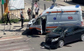 Grav accident la Cahul cu implicarea unei ambulanțe. Imagini de la locul impactului - FOTO/ VIDEO
