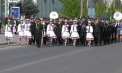 „Pentru tricolor s-a vărsat sânge”. Drapelul de Stat, omagiat anticipat la Căușeni - VIDEO