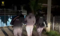 Doi bărbați din Telenești - reținuți, după ce au fost prinși în timp ce vindeau marijuana. Momentul când mascații de la Fulger îi încătușează - VIDEO
