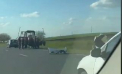 O mașină a fost avariată în urma unui accident la Orhei. Poliția a intervenit la fața locului - VIDEO