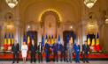 Confruntare tensionată între candidați la Cotroceni. Simion, singurul care a lipsit - VIDEO
