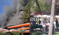 Incendiu în capitală: Un local din Grădina Publică „Ștefan cel Mare și Sfânt”, cuprins de flăcări. Pompierii anunță care ar fi cauza preliminară a izbucnirii  - VIDEO  
