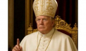 Trump a distribuit pe rețelele sociale ale Casei Albe un portret cu el îmbrăcat în papă