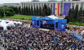 Ploaia nu i-a oprit: Chișinăuienii au venit la orășelul European să guste din Europa - VIDEO