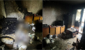 Tragedie în stânga Nistrului. O bătrână, găsită fără suflare într-un apartament plin de flăcări - FOTO