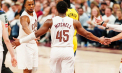 Nu poate câștiga acasă, dar au reușit în deplasare. Cleveland Cavaliers a obținut prima victorie din seria cu Indiana Pacers, în sferturile play-off-ului din NBA - VIDEO