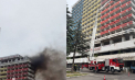 Un nor de fum negru - văzut deasupra Hotelului Național din capitală. Ce se întâmplă - FOTO/VIDEO