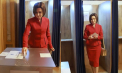 Maia Sandu a votat pentru alegerile prezidențiale din România, la Ambasada din Tirana - VIDEO