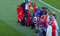  FCSB sărbătorește câștigarea titlului. Jucătorii au venit costumați la stadion - VIDEO 