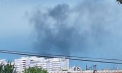 Un nou incendiu în capitală. Imagini cu fum dens negru, surprinse de martori în apropierea Circului. Detalii de la IGSU - VIDEO